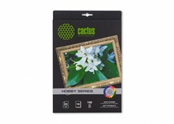 Фотобумага Cactus CS-DA419010L A4, 190г/м2, 10л, белая матовая лён для струйной печати - фото 10226