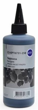 Чернила Cactus CS-EPT6731-250 черный для Epson L800, L810, L850, L1800 (250 мл) - фото 10492