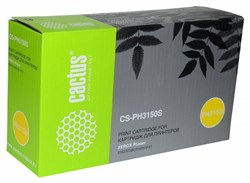 Лазерный картридж Cactus CS-PH3150S (109R00746) черный для Xerox Phaser 3150, 3150b, 3150n, 3151 (3'500 стр.) - фото 10753