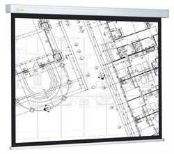 Экран Cactus Wallscreen CS-PSW-104x186 87" 16:9 настенно-потолочный белый (104x186 см.) - фото 10826