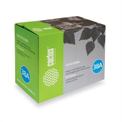 Лазерный картридж Cactus CS-Q1338AR (HP 38A) черный для HP LaserJet 4200, 4200dtn, 4200dtns, 4200dtnsl, 4200l, 4200ln, 4200lvn, 4200n (13'000 стр.) - фото 11248
