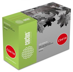 Лазерный картридж Cactus CS-C041H (Cartridge 041H) черный увеличенной емкости для Canon LBP 312x; MF522x, 525x (20'000 стр.) - фото 11675