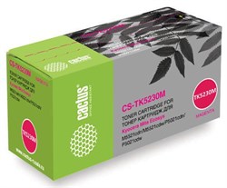 Лазерный картридж Cactus CS-TK5230M (TK-5230M) пурпурный для Kyocera Ecosys M5521cdn, M5521cdw, P5021cdn, P5021cdw (2'600 стр.) - фото 11695