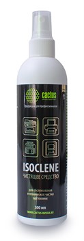 Спирт изопропиловый Cactus CS-ISOCLENE300 для очищения и дезинфекции техники (300 мл) - фото 12126