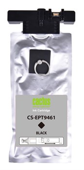 Струйный картридж Cactus CS-EPT9461 (T9461) черный увеличенной емкости для Epson WorkForce WF C5290dw, WF C5790dw (180 мл) - фото 12497
