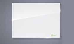 Демонстрационная доска Cactus CS-GBD-90x120-UWT магнитно-маркерная, стеклянная, ультра белая (90x120 см.) - фото 12546