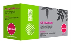 Лазерный картридж Cactus CS-TK5150M (TK-5150M) пурпурный для Kyocera Ecosys M6035cidn, P6035cdn, M6535cidn (10'000 стр.) - фото 12599