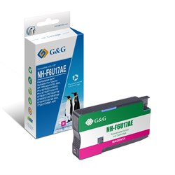Струйный картридж G&G NH-F6U17AE (HP 953XL) пурпурный увеличенной емкости для HP OfficeJet Pro 7740, 8210, 8218, 8710, 8715 (26 мл) - фото 13581