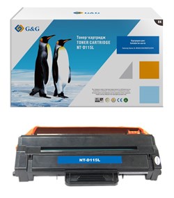 Лазерный картридж G&G NT-D115L (MLT-D115L) черный для Samsung Xpress SL-M2620, 2820, M2670, 2870 (3'000 стр.) - фото 13683