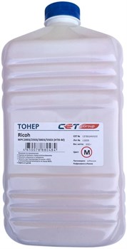 Тонер Cet HT8-M CET8524M500 пурпурный для принтера RICOH MPC2003, 2503, 3003, 5503 (бутылка 500 гр.) - фото 13869