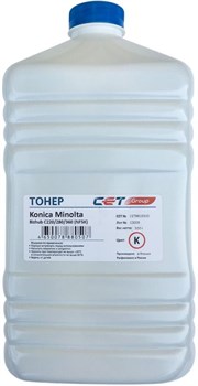 Тонер Cet NF5K CET8815500 черный для принтера KONICA MINOLTA Bizhub C220, 280, 360 (бутылка 500 гр.) - фото 13872