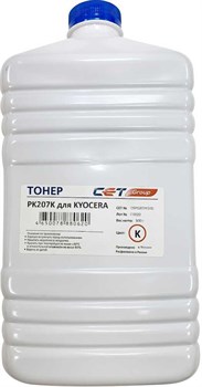 Тонер Cet PK207 OSP0207K-500 черный для принтера KYOCERA Ecosys M8124cidn, 8130cidn (бутылка 500 гр.) - фото 13901