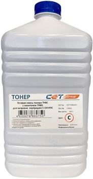 Тонер Cet TF8C/TF8D CET7496463 голубой (в компл.:девелопер) для принтера Canon C3325i, 3330i, 3320 (бутылка 463 гр.) - фото 13917