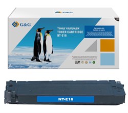 Лазерный картридж G&G NT-E16 (E-16) черный для Canon PC 300, 400, 700, 860, 920, 981; FC-108, 128, 200, 208, 500, 530 (2'000 стр.) - фото 14097