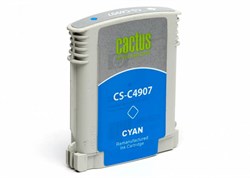 Струйный картридж Cactus CS-C4907 (HP 940XL) голубой увеличенной емкости для HP OfficeJet 8000 Pro, 8500, 8500a, 8500a Plus (30 мл) - фото 14550