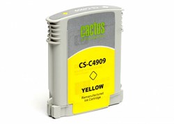 Струйный картридж Cactus CS-C4909 (HP 940XL) желтый увеличенной емкости для HP OfficeJet 8000 Pro, 8500, 8500a, 8500a Plus (30 мл) - фото 14552