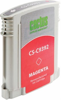 Струйный картридж Cactus CS-C9392 (HP 88XL) пурпурный увеличенной емкости для HP OfficeJet K5300 Pro, K5400 Pro, K550 Pro, K8600 Pro, L7400 Pro, L7480 Pro, L7500 Pro, L7580 Pro, L7590 Pro, L7680 Pro, L7780 Pro (29 мл) - фото 14606