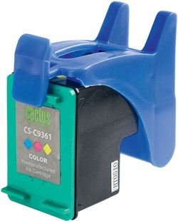 Струйный картридж Cactus CS-C9361 (HP 136) цветной для HP DeskJet 5400, 5440, D4160, D4163; OfficeJet 6310, 6315; PhotoSmart 2575, 7850, C3110, C3125, C3140, C3170, C3190, C4110, C4140, C4150, C4170, C4190; PSC 1503, 1510, 1513 (18 мл) - фото 14740