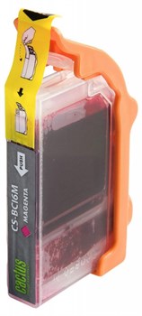 Струйный картридж Cactus CS-BCI6M (BCI-6M) пурпурный для Canon S800, S820, S900, S9000, i550, i560, i860, i865, i905d, i950s, i960x, i965, i990, i9100, i9950, JX500, MP750, MP760, iP600d, iP3000, iP600d, iP8500, BJC8200 (12 мл) - фото 14749