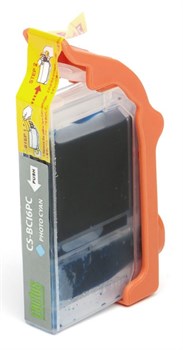 Струйный картридж Cactus CS-BCI6PC (BCI-6PC) светло голубой для Canon S800, S820, S900, S9000, i550, i560, i860, i865, i905d, i950s, i960x, i965, i990, i9100, i9950, JX500, MP750, MP760, iP600d, iP3000, iP600d, iP8500, BJC8200 (12 мл) - фото 14802