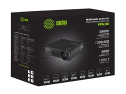 Проектор Cactus CS-PRM.06B.WVGA-W LCD 2000Lm (1280x800) - фото 15047