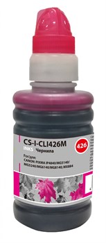Чернила Cactus CS-I-CLI426M пурпурный для Canon PIXMA MG5140, 5240, 6140, 8140; MX884 (100 мл) - фото 15161
