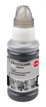 Чернила Cactus CS-I-CLI526BK фото черный для Canon PIXMA iP4850, MG5250, MG5150, iX6550 (100 мл) - фото 15167