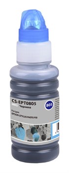 Чернила Cactus CS-I-EPT0805 светло-голубой для Epson Stylus Photo P50 (100 мл) - фото 15186