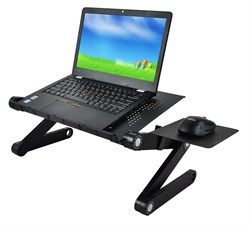 Стол для ноутбука Cactus CS-LS-X3 черный - фото 15341