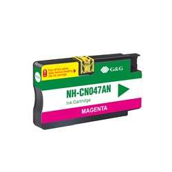 Струйный картридж G&G NH-CN047AN (HP 951XL) пурпурный увеличенной емкости для HP OfficeJet Pro 8100, 8600 (26 мл) - фото 15597