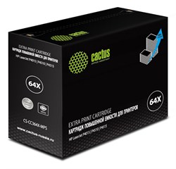 Лазерный картридж Cactus CS-CC364X-MPS (HP 64X) черный увеличенной емкости для HP LaserJet P4015, P4515 (30'000 стр.) - фото 15991