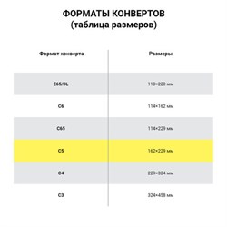 Конверты BRAUBERG С5 (162х229 мм), отрывная лента, внутренняя запечатка, 80 г/м2, комплект 100 шт. - фото 16041