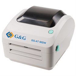 Термопринтер G&G GG-AT-90DW-WE (для печ.накл.) стационарный белый - фото 16876