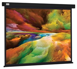 Экран Cactus Wallscreen CS-PSW-206X274-BK 4:3 настенно-потолочный белый, корпус черный (206x274 см.) - фото 17563