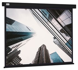 Экран Cactus Wallscreen CS-PSW-124X221-BK 16:9 настенно-потолочный белый, корпус черный (124.5x221 см.) - фото 17623