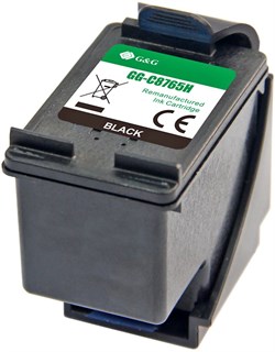 Струйный картридж G&G GG-C8765H черный для HP DJ 5743, 5943, 6543, 6623, 6843, 6943, 6983, 9803, 7213, 7313, 7413, K7103, PS 2573, 2613, 2713, 8053, 8153, 8453, 8753, D5063, Pro B8353 (20 мл) - фото 17748