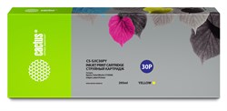 Струйный картридж Cactus CS-SJIC30PY (SJIC30P-Y) желтый для Epson ColorWorks TM-C7500G (295 мл) - фото 17789