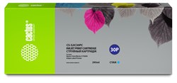 Струйный картридж Cactus CS-SJIC30PC (SJIC30P-C) голубой для Epson ColorWorks TM-C7500G (295 мл) - фото 17791