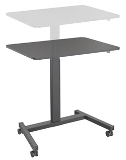 Стол для ноутбука Cactus VM-FDS102 столешница МДФ черный 80x60x121см (CS-FDS102BBK) - фото 18058