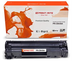 Лазерный картридж Print-Rite PR-CB436A (CB436A / TFH920BPU1J) черный для HP LJ P1505, M1120, M1522 (2'000 стр.) - фото 18337