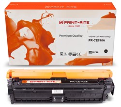 Лазерный картридж Print-Rite PR-CE740A (CE740A / TFHAN5BPU1J) черный для HP LJ CP5220, CP5221, CP5223, CP5225 (7'000 стр.) - фото 18389