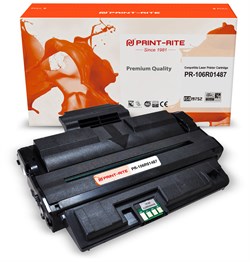 Лазерный картридж Print-Rite PR-106R01487 (106R01487 / TFX982BPU1J) черный для Xerox WorkCentre 3210, 3220 (4'100 стр.) - фото 18463