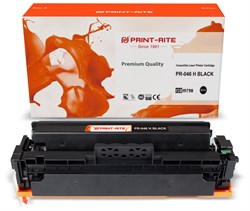 Лазерный картридж Print-Rite PR-046 H BLACK (046 H Black / TFC451BPU1J) черный для Canon LBP 653Cdw, 654Cx, MF732Cdw, 734Cdw, 735Cx (6'300 стр.) - фото 18504