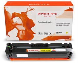 Лазерный картридж Print-Rite PR-054H YELLOW (054H Yellow / TFCA08YPU1J) желтый для Canon LBP 621Cw, 623Cdw, 641Cw, 643Cdw (2'300 стр.) - фото 18526