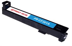 Лазерный картридж Print-Rite PR-CF301A (CF301A / TRHGM7CPRJ) голубой для HP CLJ Ent M880 (30'000 стр.) - фото 18701