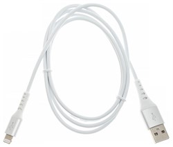 Кабель Cactus CS-LG.USB.A-1.2 USB (m)-Lightning (m) 1.2м белый блистер - фото 18762