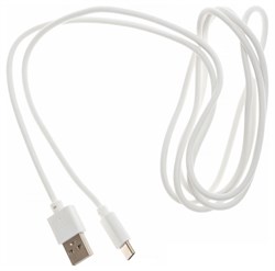 Кабель Cactus CS-USB.A.USB.C-1.5 USB (m)-USB Type-C (m) 1.5м белый блистер - фото 18782