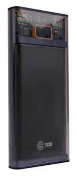 Мобильный аккумулятор Cactus CS-PBFSTT-10000 4.5A 2xUSB черный (10'000 mAh) - фото 18932