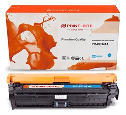 Лазерный картридж Print-Rite PR-CE341A (CE341A / TRHE95CPU1J) голубой для HP CLJ M775 (16'000 стр.) - фото 19042