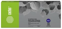 Струйный картридж Cactus CS-EPT01C100 T01C черный для Epson WorkForce Pro WF-C529RDTW, WF-C579RD2TWF, WF-C579RDTWF Pro (188 мл) - фото 19948